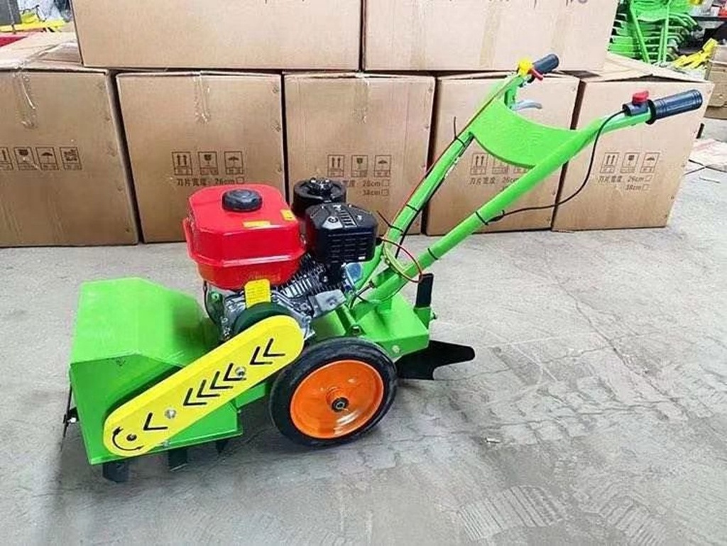 Agricultural Small Gasoline Multifunctional Orchard Ditching Weeding Scarifying Ploughing Machine Weeding Machine