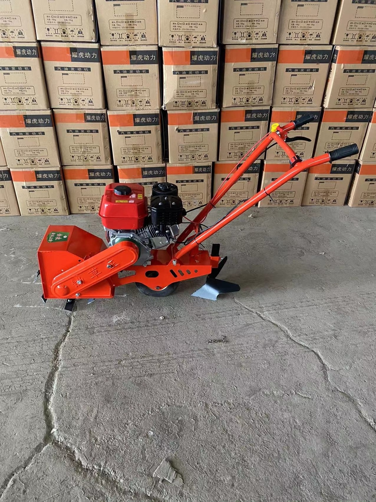 Agricultural Small Gasoline Multifunctional Orchard Ditching Weeding Scarifying Ploughing Machine Weeding Machine