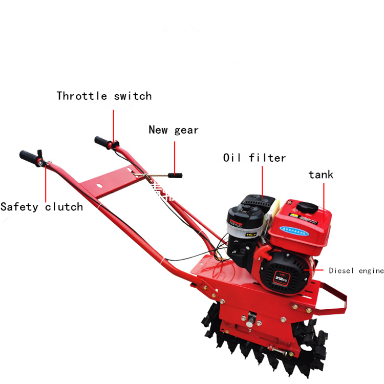 Mini tiller cultivator power tillers Mini weeder tiller