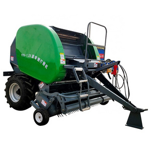 Low price mini hay round baler wrapping pickup baler machine for sale