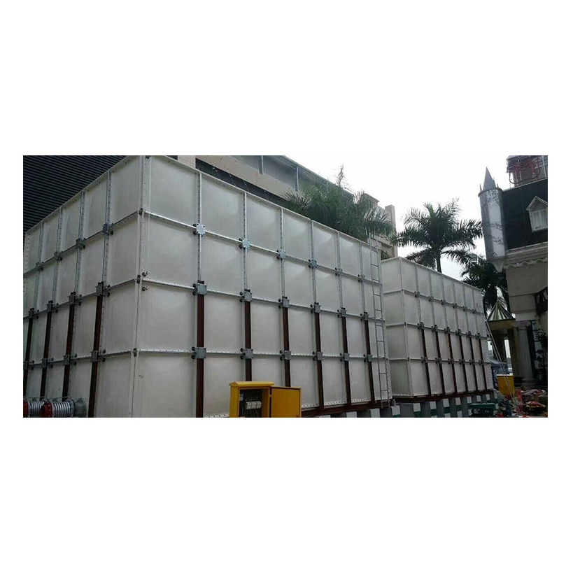 500L FRP GRP Rainwater Collection System SMC Steel Panel Plastic Water Tank for Manufacturing Plant Core Component Engine