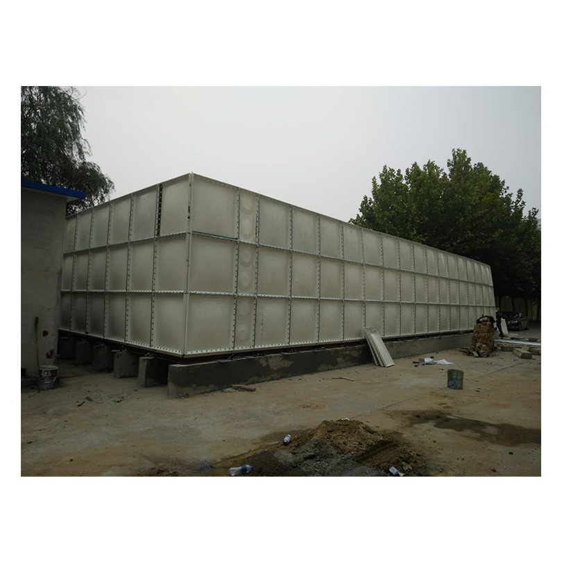 500L FRP GRP Rainwater Collection System SMC Steel Panel Plastic Water Tank for Manufacturing Plant Core Component Engine