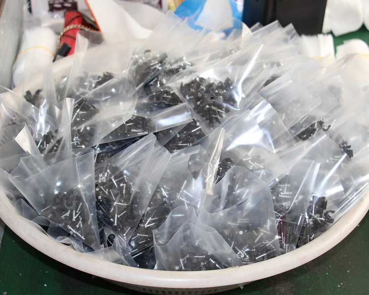 made in china high quality rohs approval black white color electric plastic cable clips with nail 4-40mm