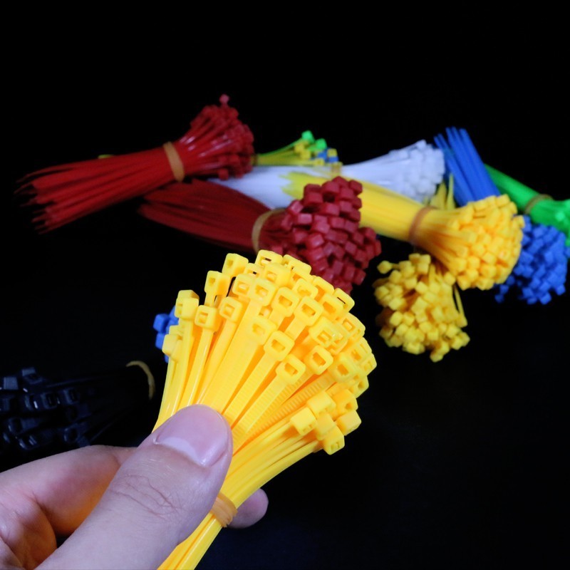 chinese wholesale price custom package different sizes new material quality nylon 66 cable tie wire tie