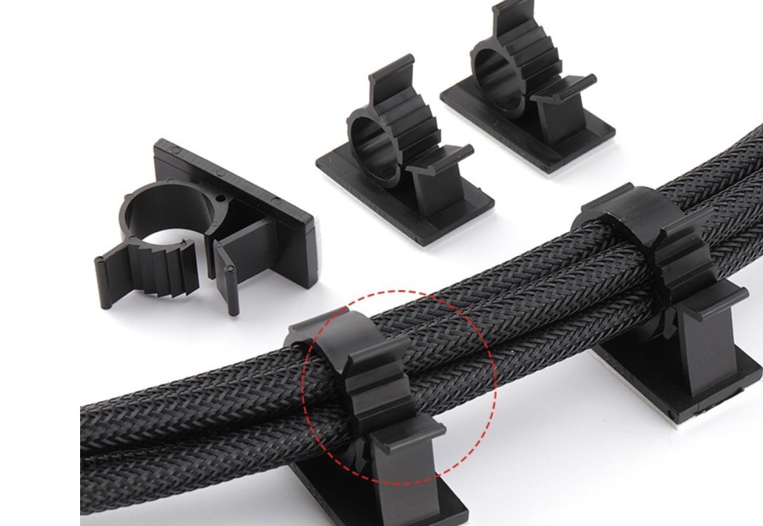 made in china cheap wholesale price 0810/1013/1316/1720/2225 adjustable plastic self adhesive cable clip