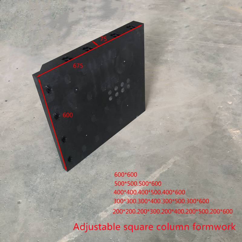 Construction Enhance Concrete Slab Wall Formwork Reusable Adjustable Column Clamp Square Formwork Price