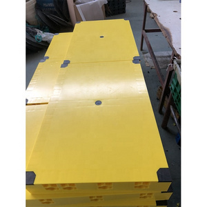 Concrete Wall Panel Formwork Table Reusable Light Weight Plastic Formwork For Column Concrete