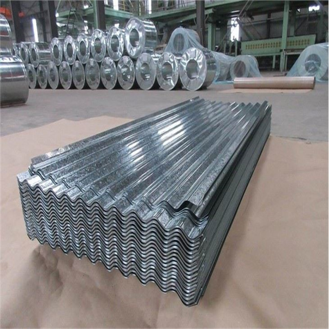 Galvanized Zinc Iron Roof 28 Gauge Gi Corrugated Steel Roofing Sheet