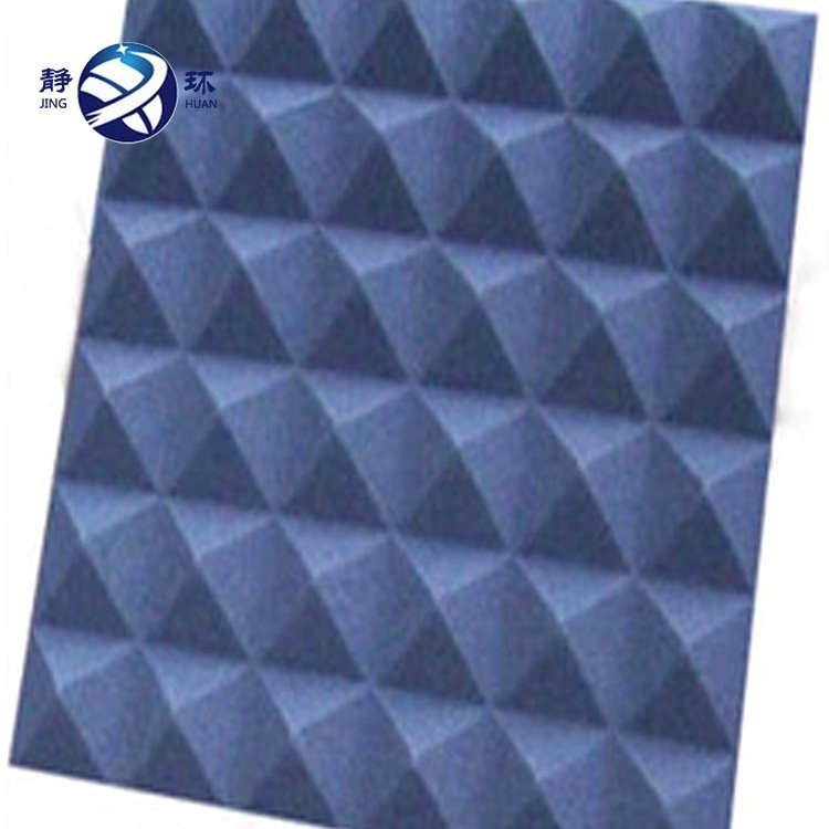 Jinghuan soundproof Panels Studio sound insulation foam and pyramid acoustic foam