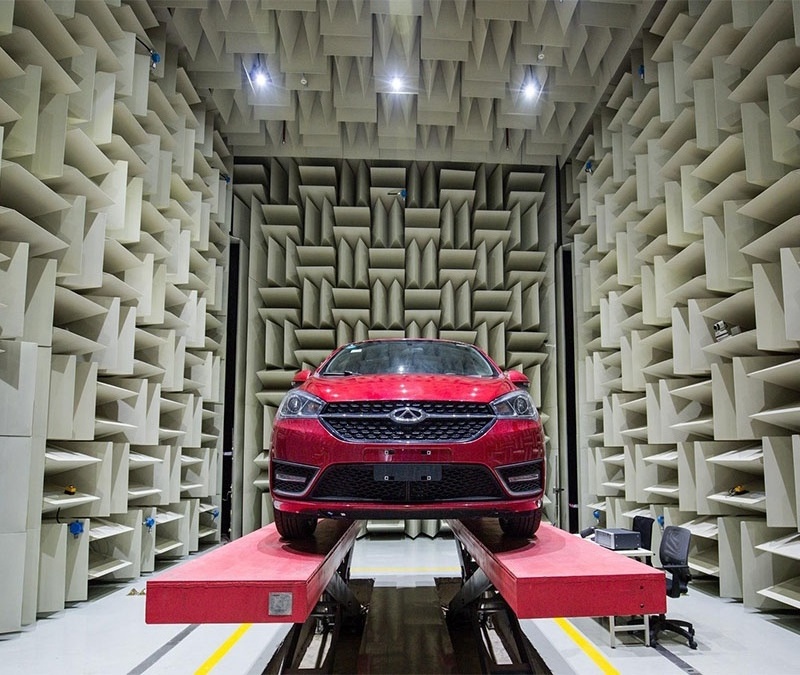 Jinghuan sound proofing professional car acoustic test Auto Parts anechoic chamber