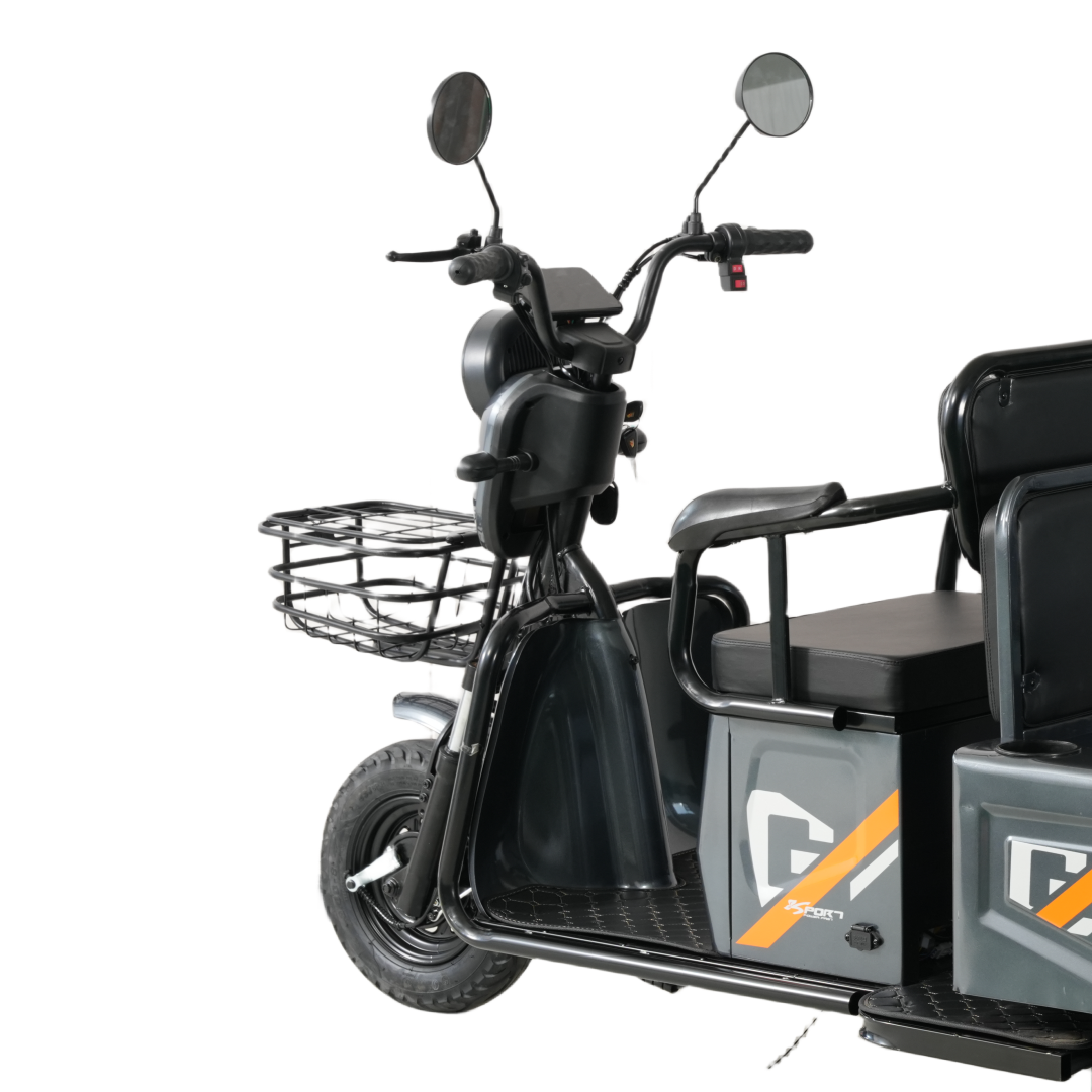 China Electric Leisure Tricycle 600W-800W Electric Tricycler Sidecar Electric Cargo Adult Fashion and Leisure Tricycle