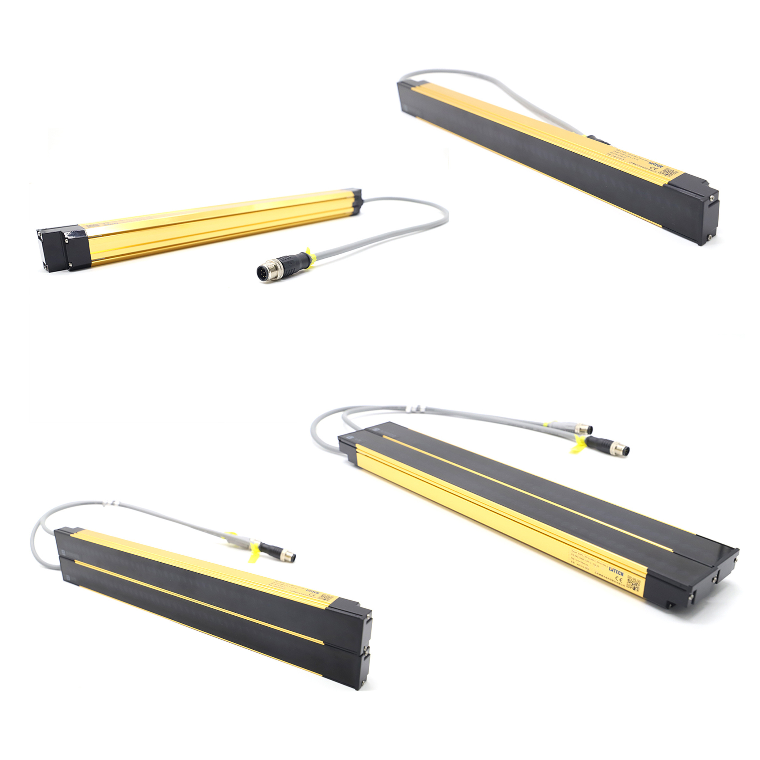 blind-free safety light curtain, light barrier sensor, finger protection