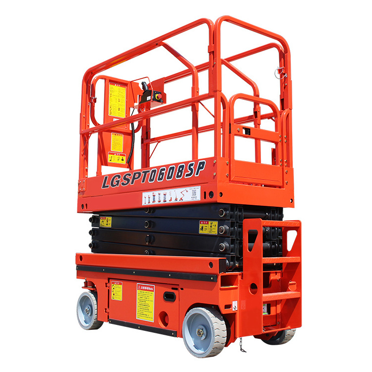 Hot Selling Self-propelled Scissor Lift Platform Hydraulic stair crawler lift Crawler Lift Platform