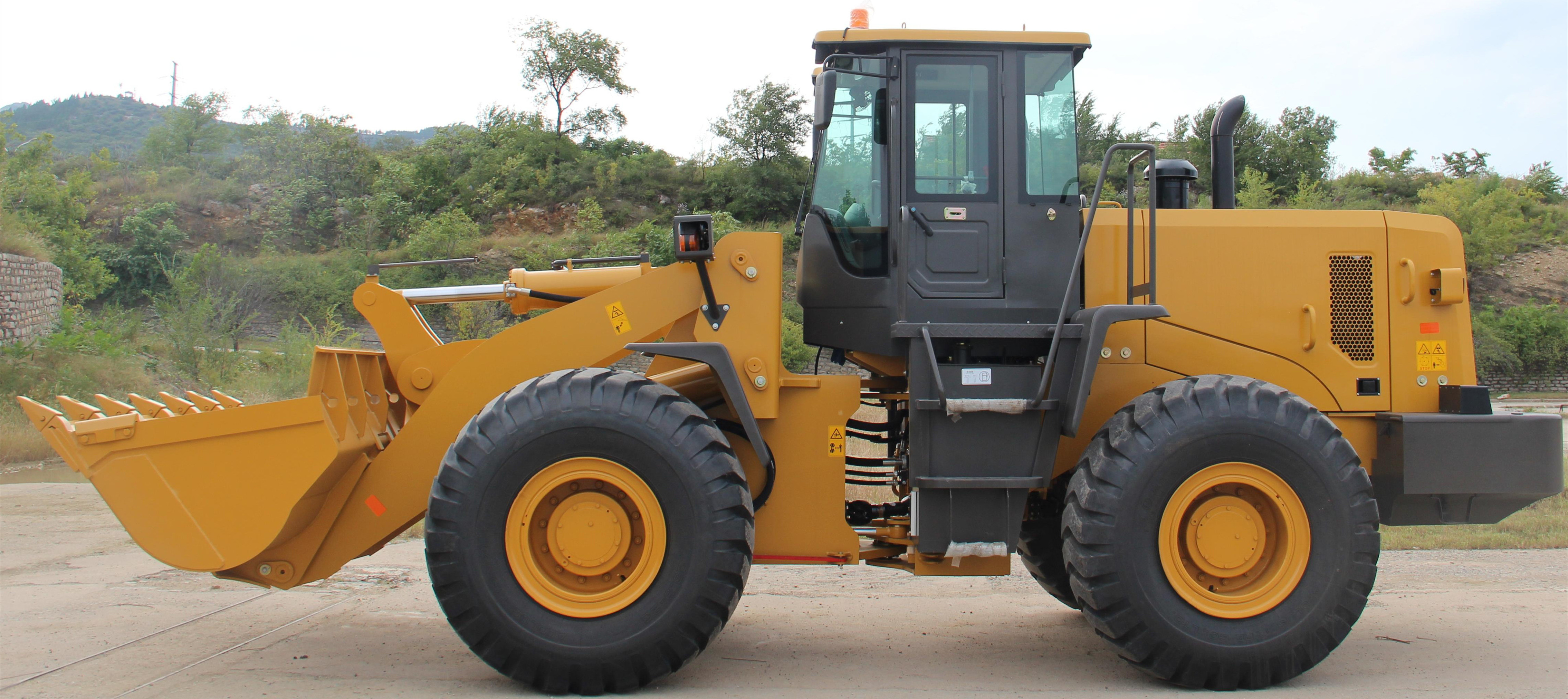 LGCM Mini Wheel Loader 1.5 Ton Wheel Loader Diesel Engine Yangdong Engine