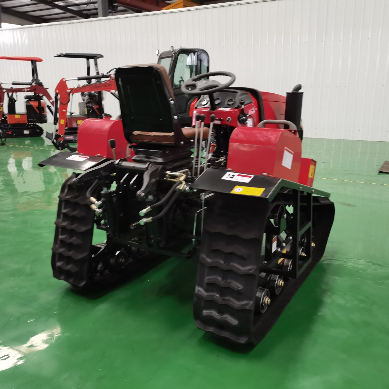 Mini Small Farm Forestry Crawler Tractor Chinese Rotary Machine Diesel Engine Tractor Diesel Engine 7 Hp Tractors 2wd 316 Type