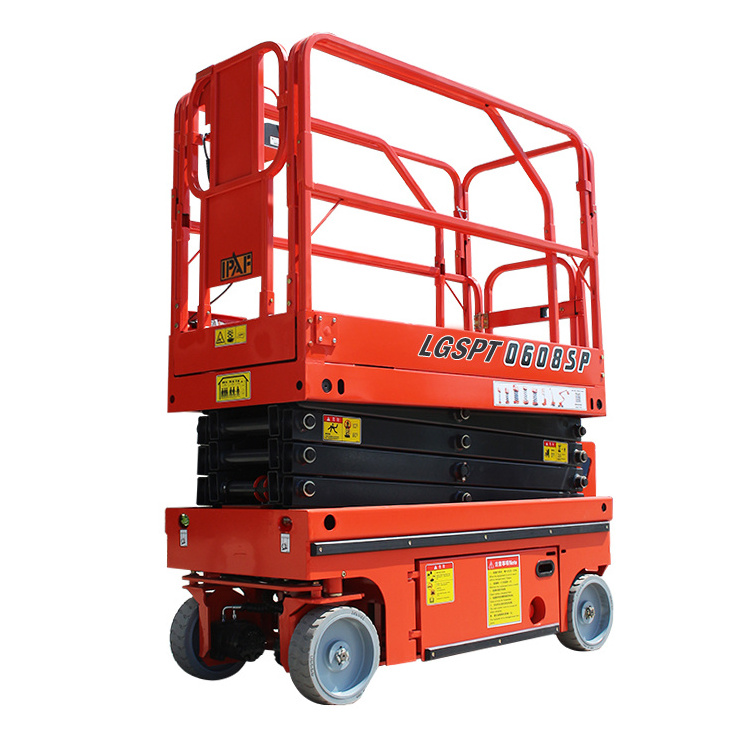 Hot Selling Self-propelled Scissor Lift Platform Hydraulic stair crawler lift Crawler Lift Platform