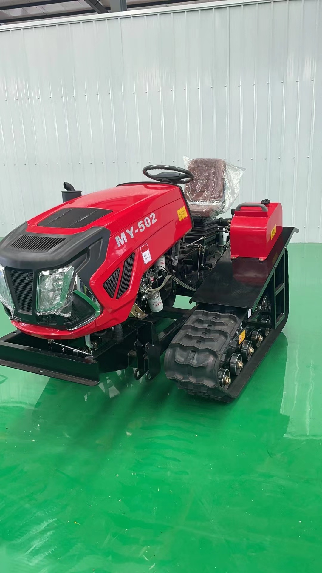 Excavating Rotary Cultivator Mini Hand Crawler Tractor with Epa Engine and Gear Box Tractor Diesel Pump Tractor Engine 100 Hp