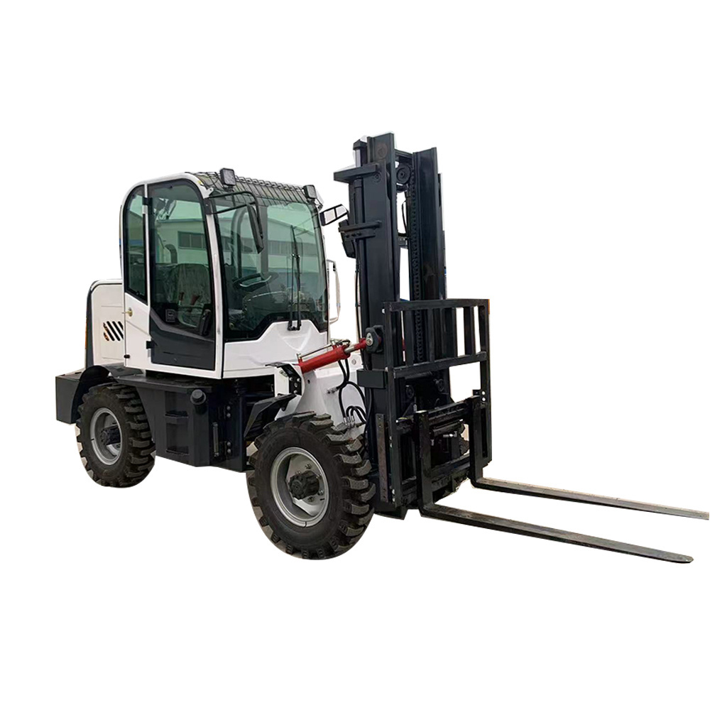 LAIGONG LG35F Diesel All Off Road Rough Terrain Forklift Crosscountry Forklift for China 4 Ton 4000 Kg 4x4 2wd 4wd Diesel Engine