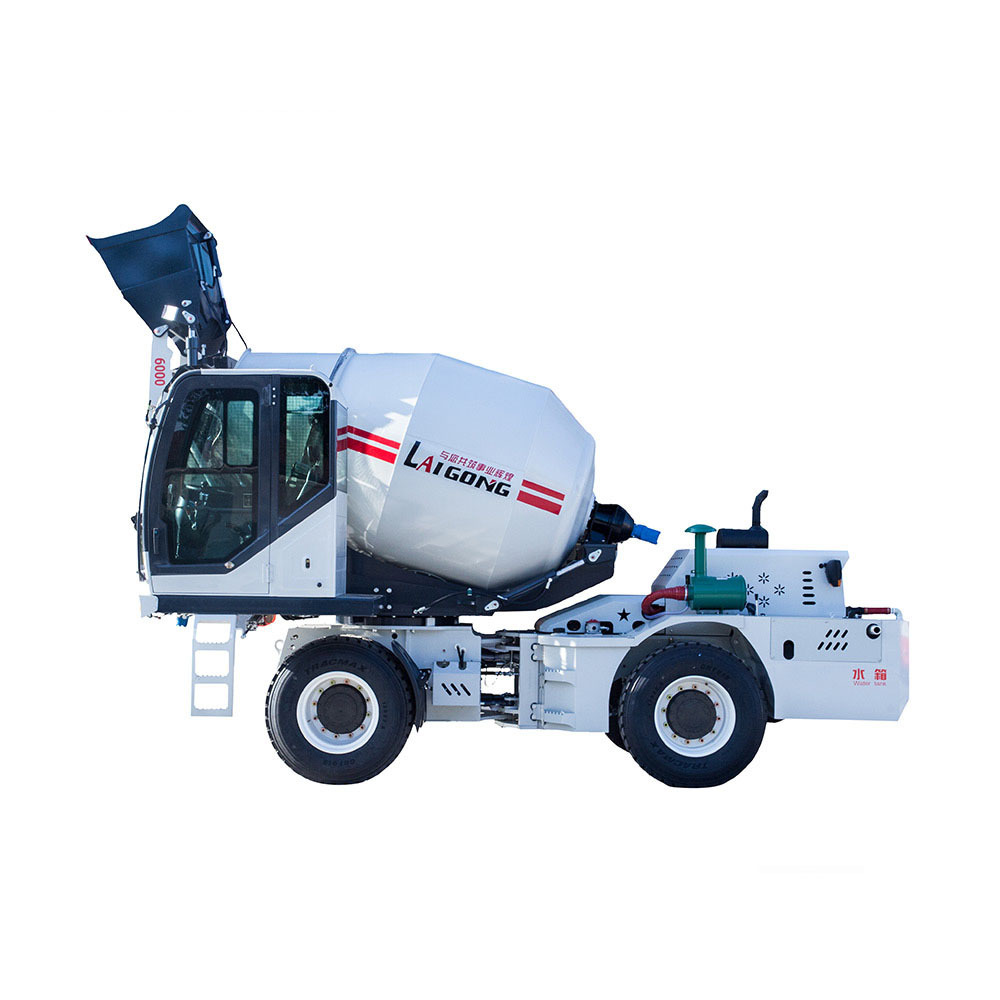 Laigong New Mini 3.0 M3 Volumetric 5.5Cubic Meters Small Concrete Mixer Truck Weight Truck Mounted Concrete Mixer