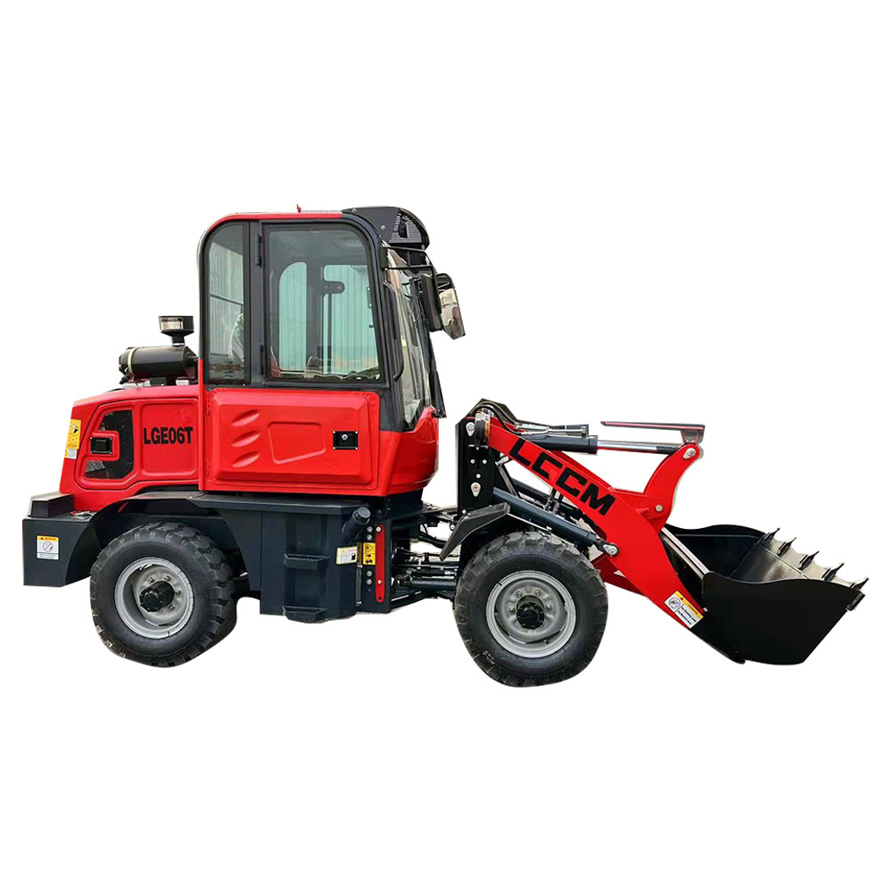 Kubota LGE06T Snow Blower Farm Wheel Loaders Engine Mini Front Wheel Loader for Sale Made in China 0-12km/h Uzbekistan 5.0s 35