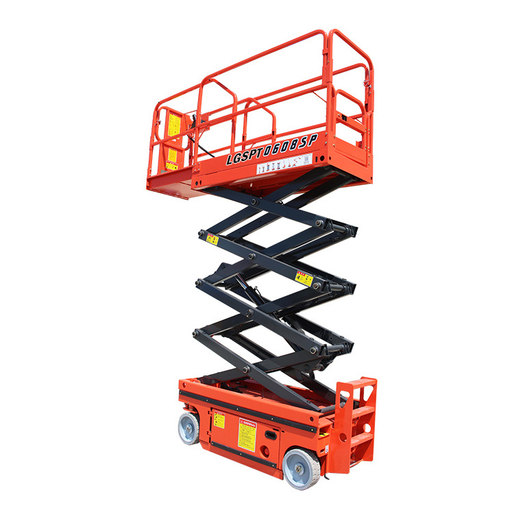 Hot Selling Self-propelled Scissor Lift Platform Hydraulic stair crawler lift Crawler Lift Platform