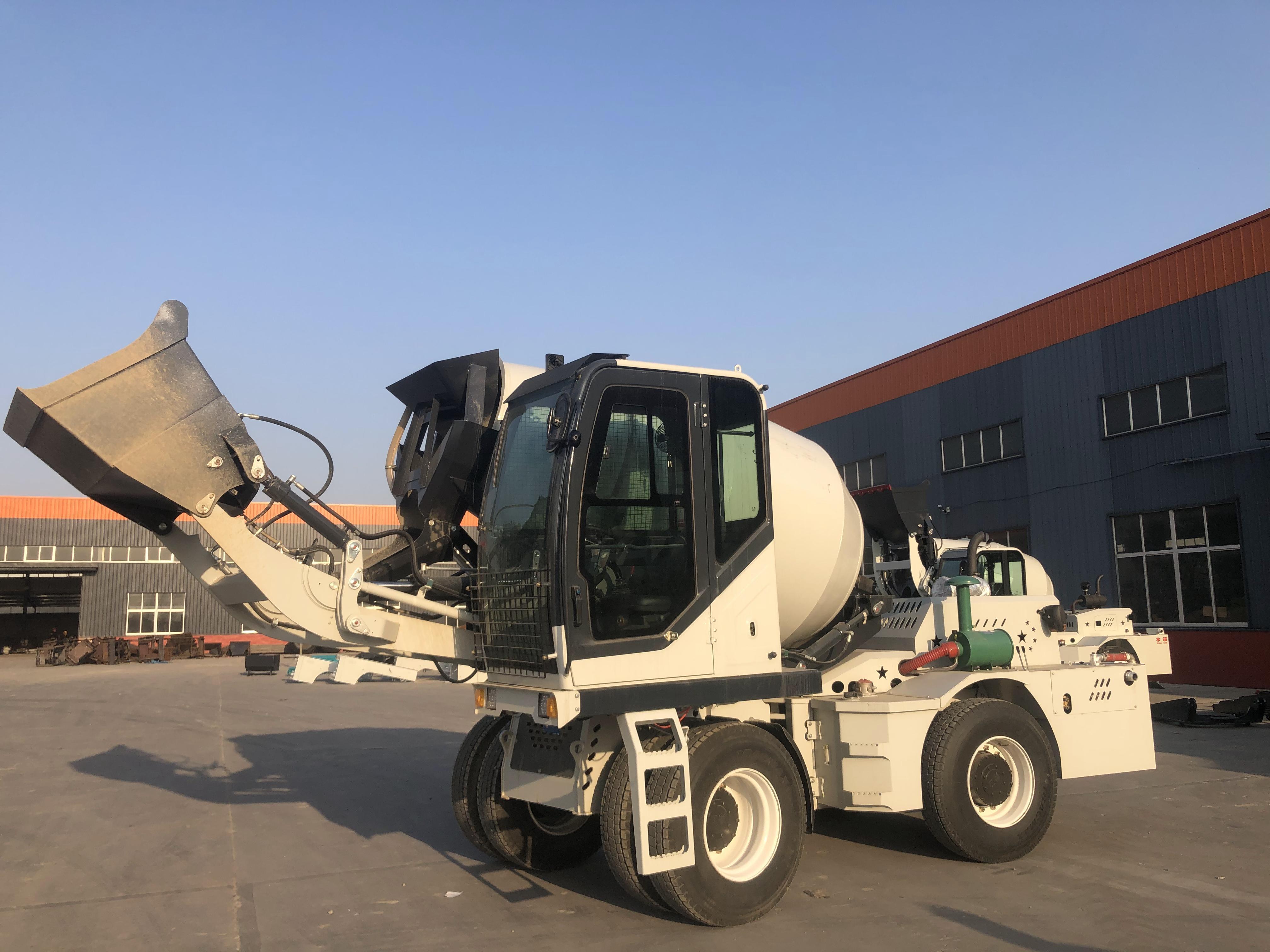 Laigong New Mini 3.0 M3 Volumetric 5.5Cubic Meters Small Concrete Mixer Truck Weight Truck Mounted Concrete Mixer