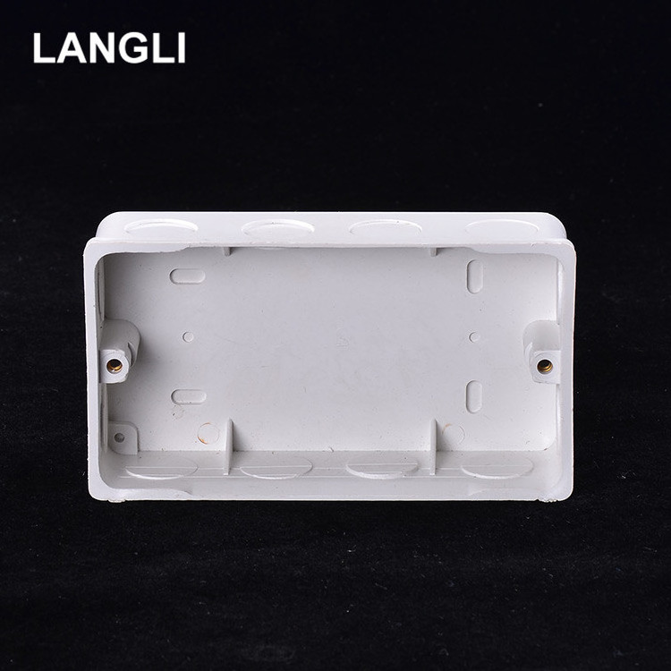 pvc push bottom switch box electronics instrument enclosures with low price