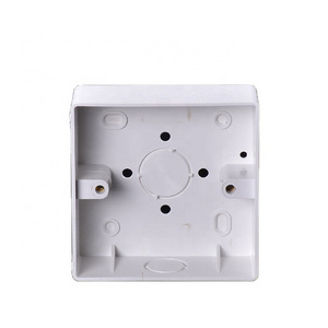 2022 hot sale 3x3 pvc junction box Wholesale Electrical 1 gang and 2 gang flush  Pvc Switch Box For Electrical Installation