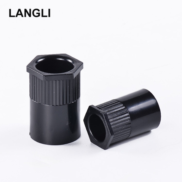 Custom PVC Flexible Conduit Adaptor Plastic Conduit Male Bush 20mm 25mm PVC Male Adaptor