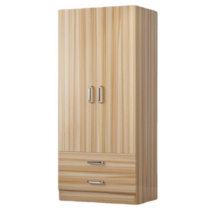 The manufacturer directly provides the economical rental room wardrobe to store the simple combination of two doors, three doors