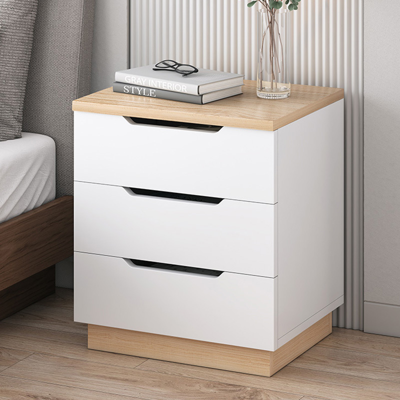 Factory direct sales table simple modern Nordic style bedroom multifunctional bedside small cabinet storage