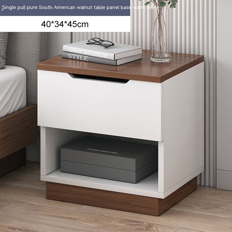 Factory direct sales table simple modern Nordic style bedroom multifunctional bedside small cabinet storage