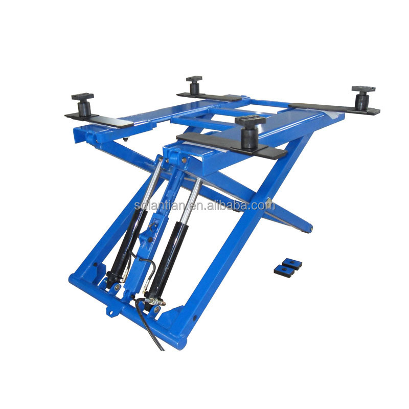 manual garage car lift/ used car scissor lift for sale