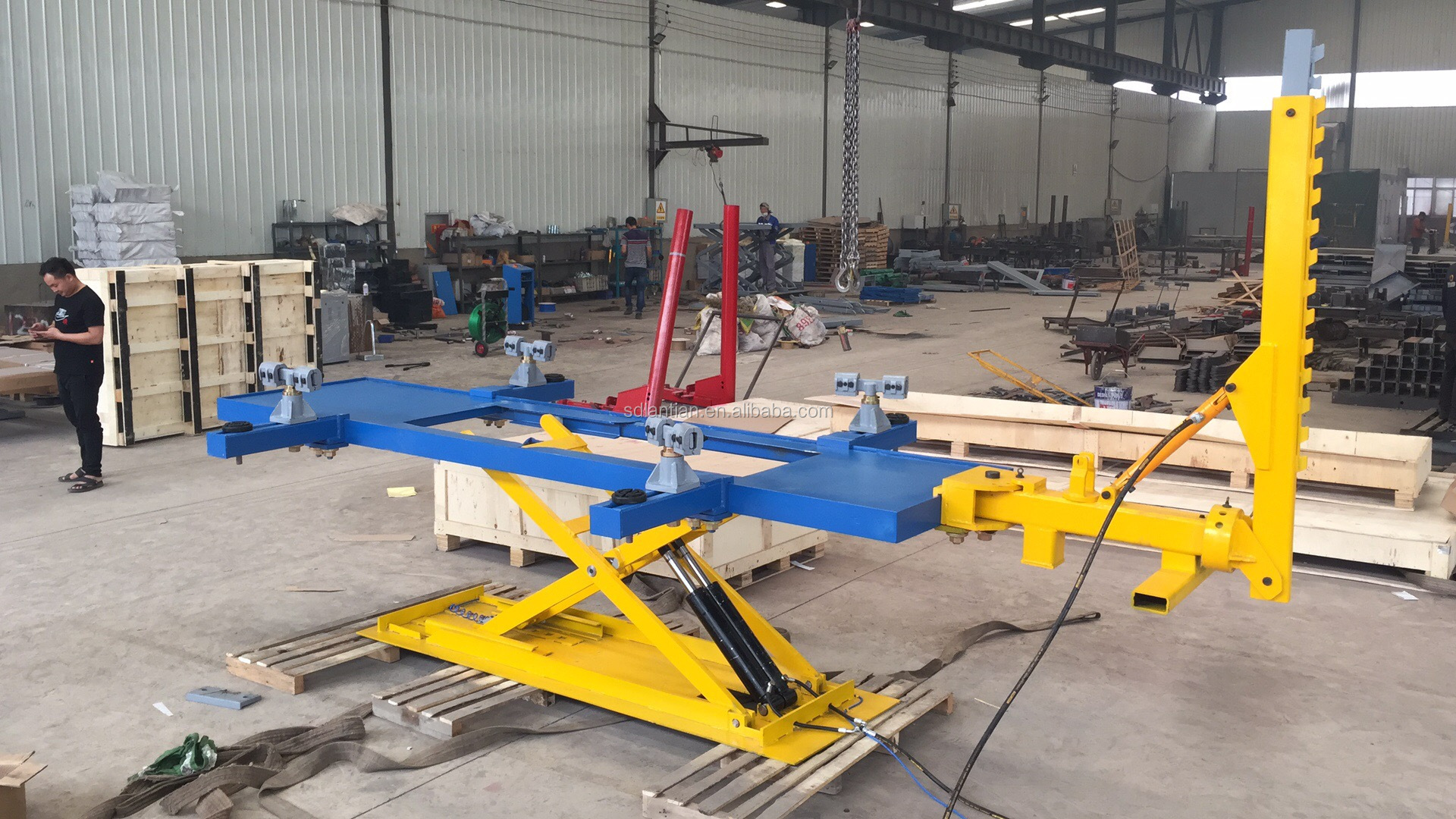 auto body frame machine craigslist/ car frame straightening machine/  car rotisserie for sale