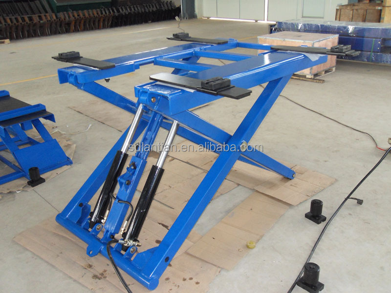 manual garage car lift/ used car scissor lift for sale