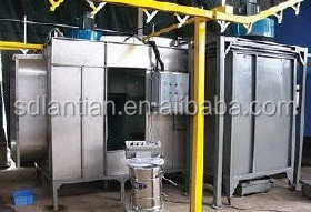 China powder coat spray booth/Dry Powder Coating Line/powder coating machine