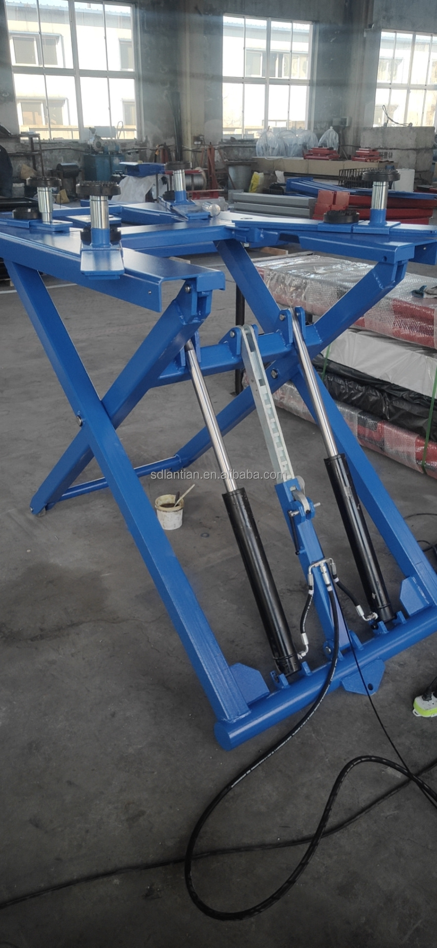 manual garage car lift/ used car scissor lift for sale