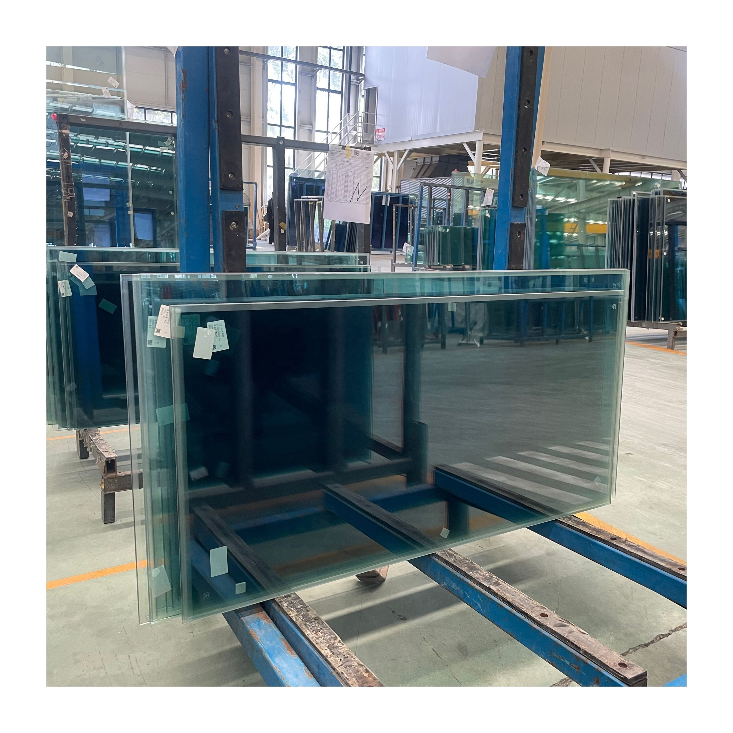 china 10+1.52mm+10mm 10114 safety clear float laminated architectural glass shenzhen factory supplier manufacturer