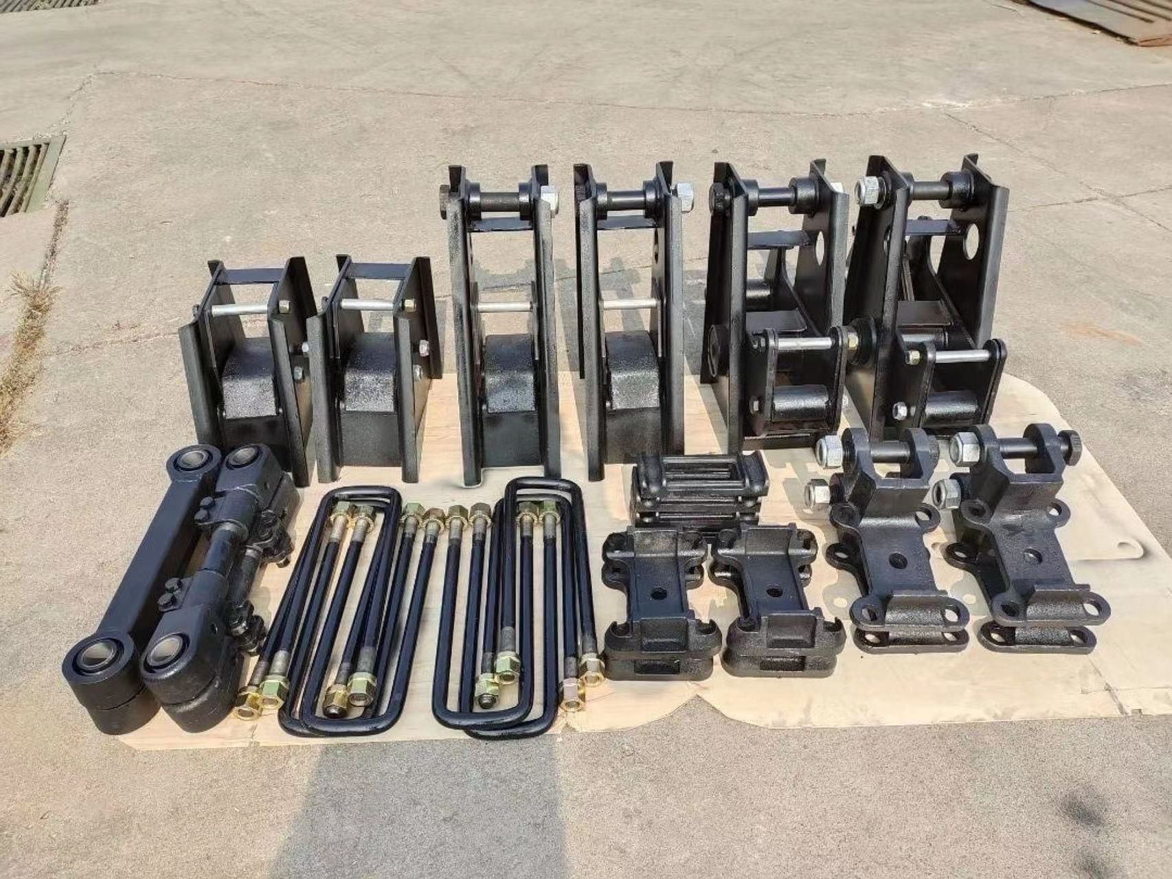 High-quality and low price Germany Type Trailer Parts Suspension For Sale Axle