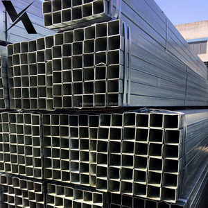 ASTM A36 50x50 square steel pipe weight galvanized square pipe shs 40x80 gi rectangular square hollow section