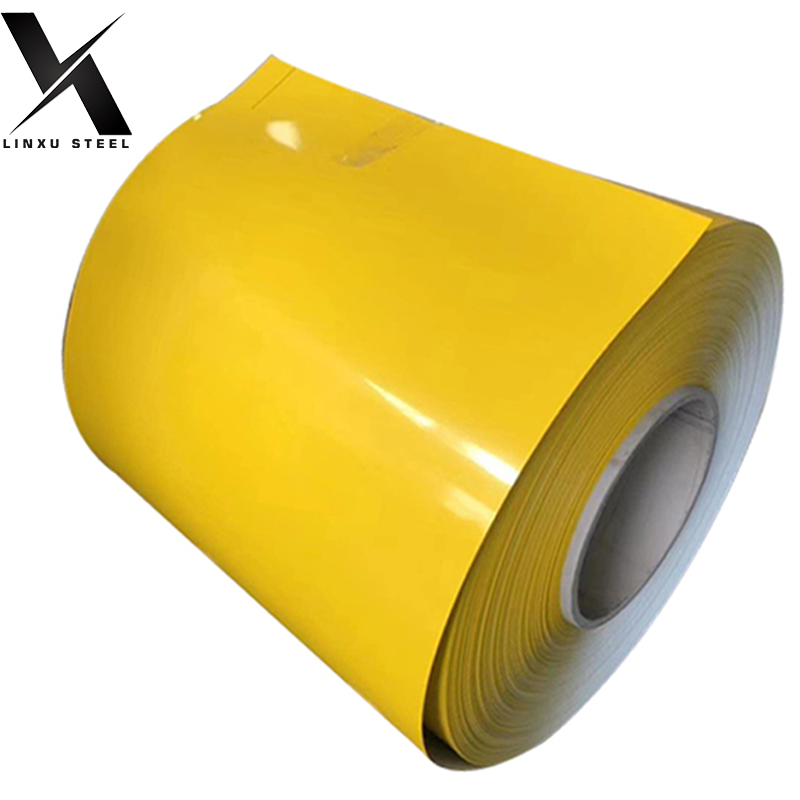 1050 gold / white / red / black coated aluminum coil for gutters