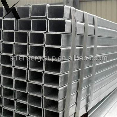 ASTM A36 50x50 square steel pipe weight galvanized square pipe shs 40x80 gi rectangular square hollow section