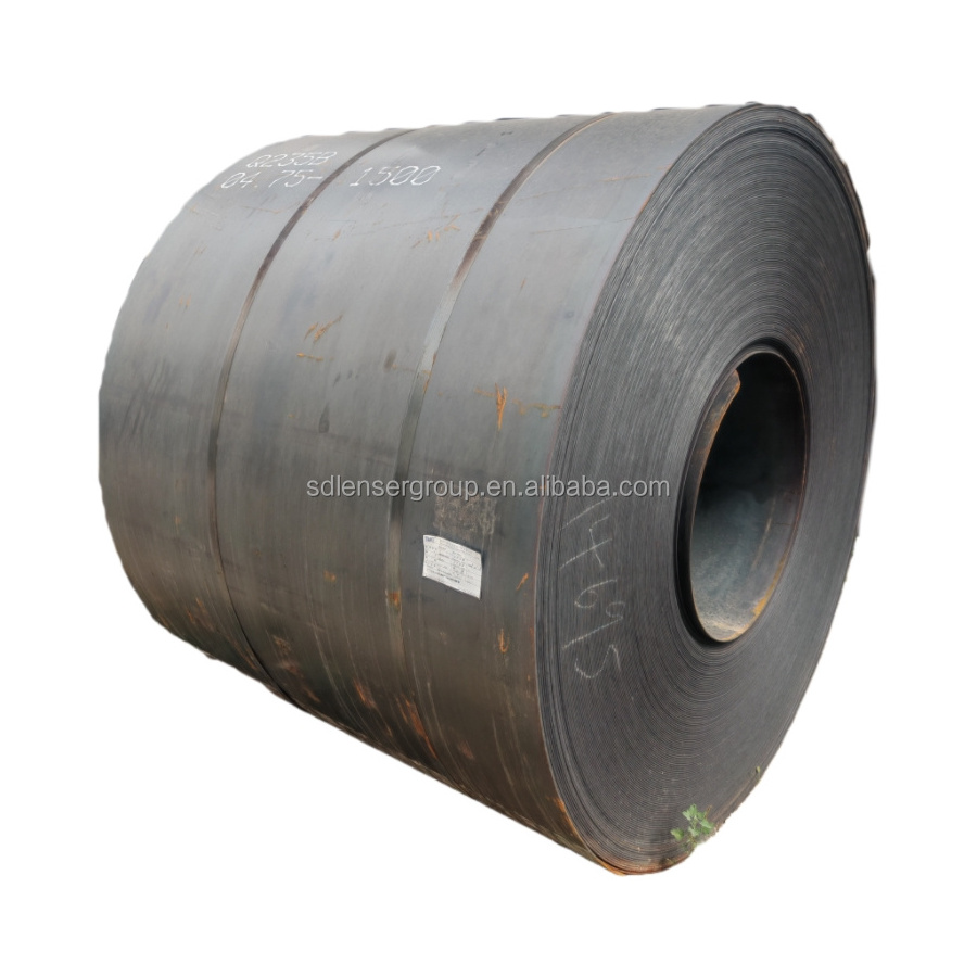 High Precision Hot Rolled Coil  q235 a36 st52 Ss400 Steel Coil  Black Annealed Cold Rolled Steel Coil from China