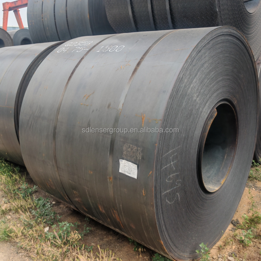 High Precision Hot Rolled Coil  q235 a36 st52 Ss400 Steel Coil  Black Annealed Cold Rolled Steel Coil from China