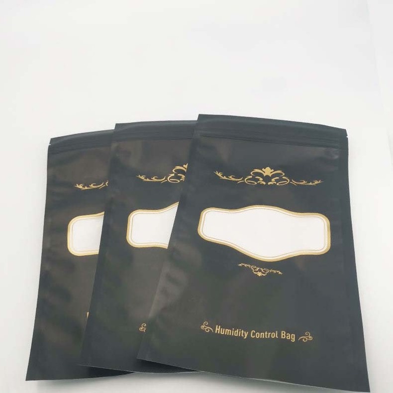 Factory Customized Empty Zipper Leaf Tobacco Packaging Bag Hand Rolling 30g 50g Plastic Packing New Style Tobacco Pouches