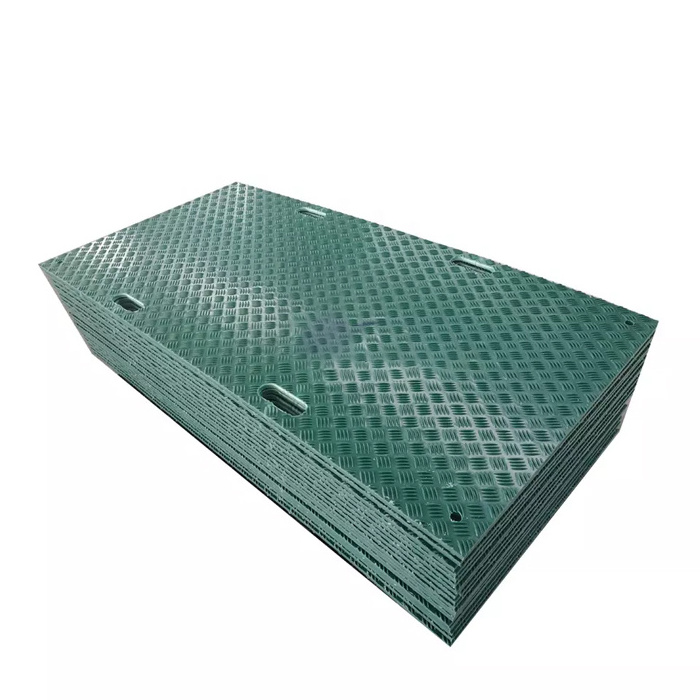 Composite Plastic Oil Field Drilling Rig Anti-impact Uhmwpe hdpe Heavy Equipment Mats Durable Construction Road Mat