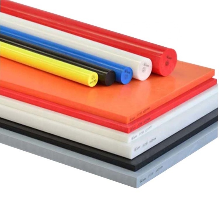 Customized Engineering Plastic Cake White Rods Nylon/POM/PTFE/UHMWPE/HDPE/PP Rod Bar