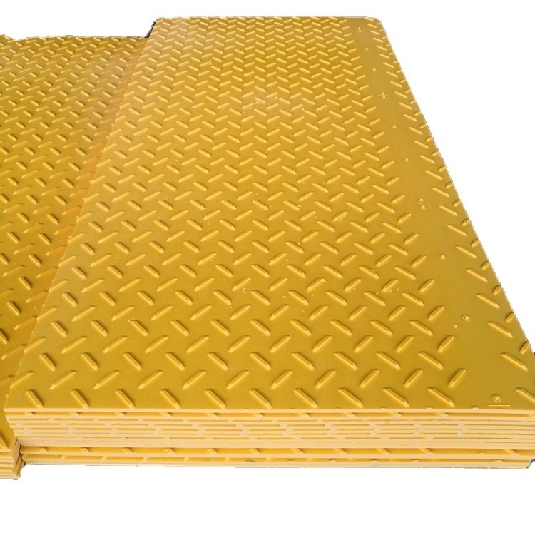 OEM&ODM Manufacturer 4x8 Plastic Ground Protection Mats Heavy Duty Construction Track Road Mat