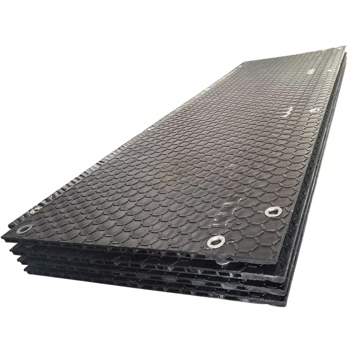 Plastic heavy duty road mat  ground protection mats  waterproof rig  drilling mats