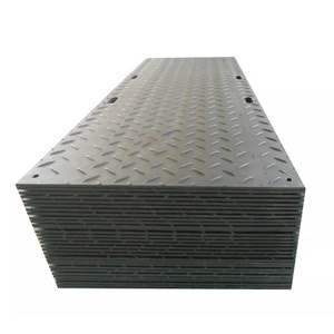 Composite Plastic Oil Field Drilling Rig Anti-impact Uhmwpe hdpe Heavy Equipment Mats Durable Construction Road Mat